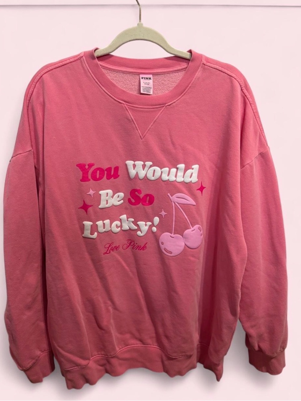 PINK Victoria's Secret Soft Pink Crewneck Sweatshirt